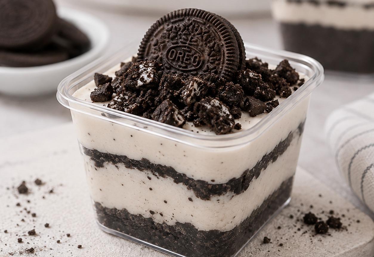 Puding Oreo
